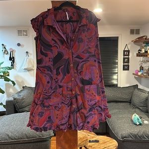 Free people shirt dress